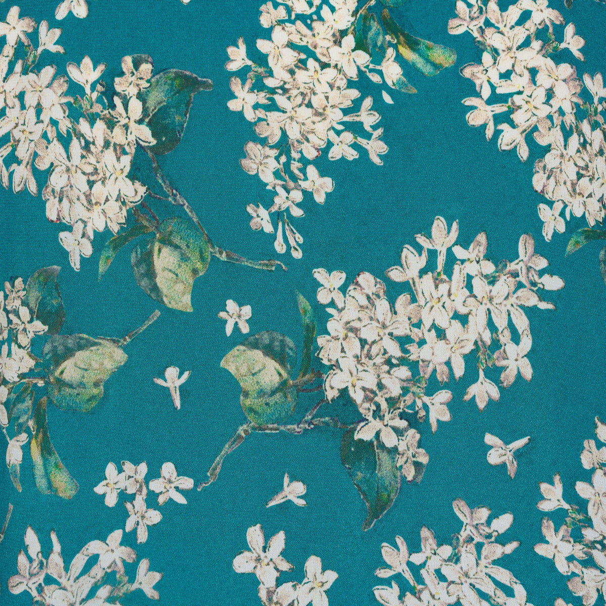 Archive Lilac Silk Dress made with Liberty Fabric