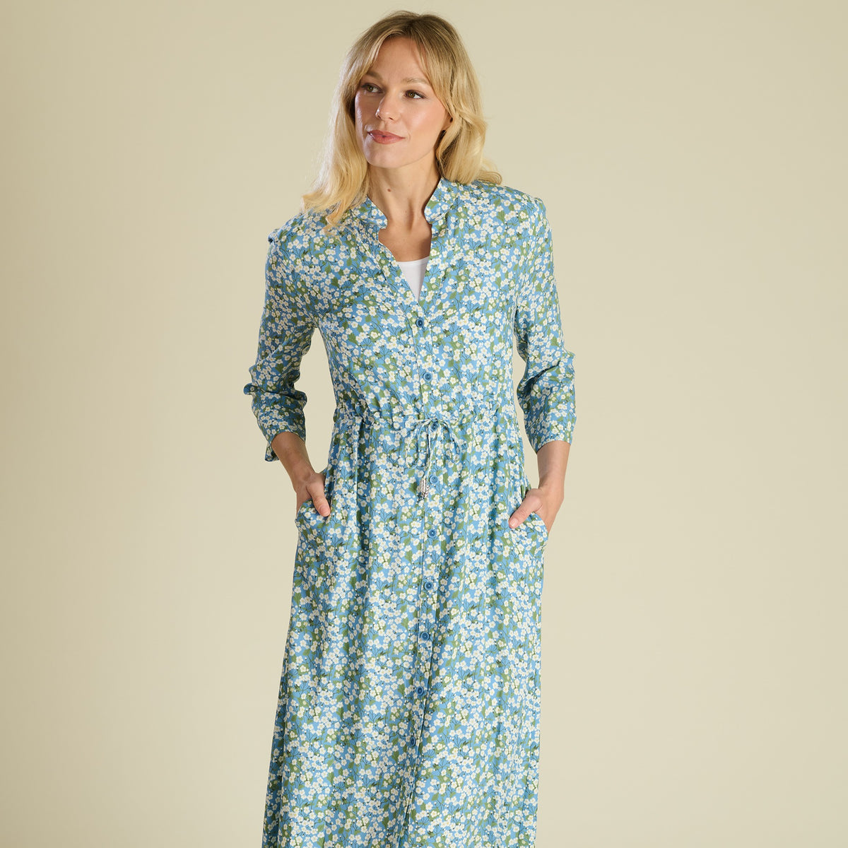 Mitsi Print Dress made with Liberty Fabric