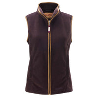 Aubergine Schoffel Lyndon Fleece Gilet