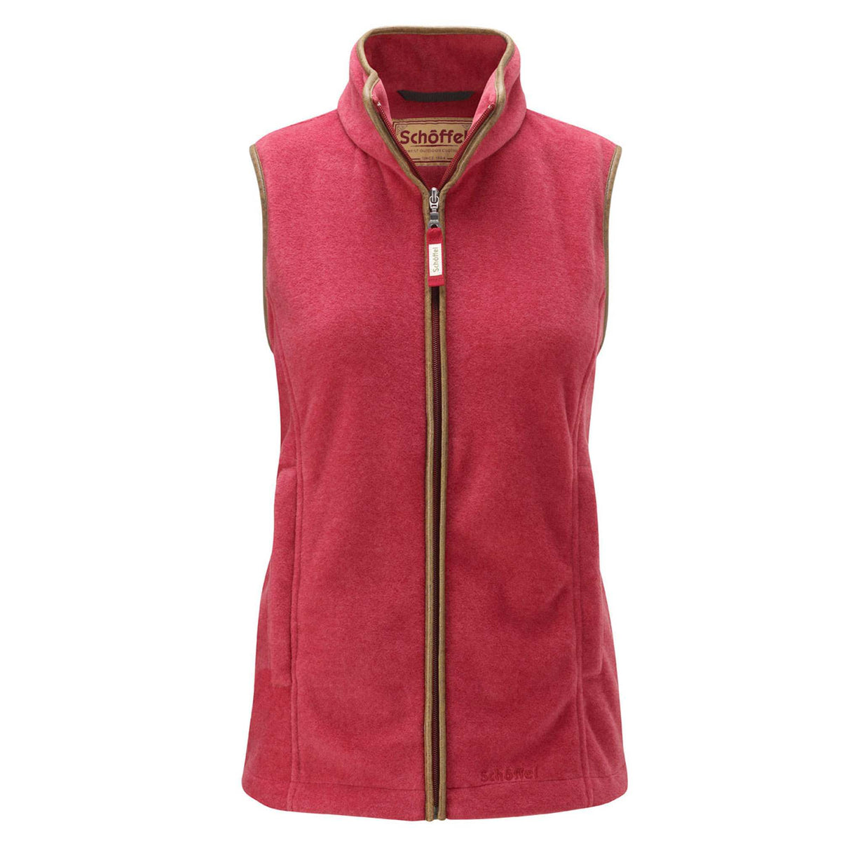 Raspberry Schoffel Lyndon Fleece Gilet