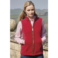 Raspberry Schoffel Lyndon Fleece Gilet