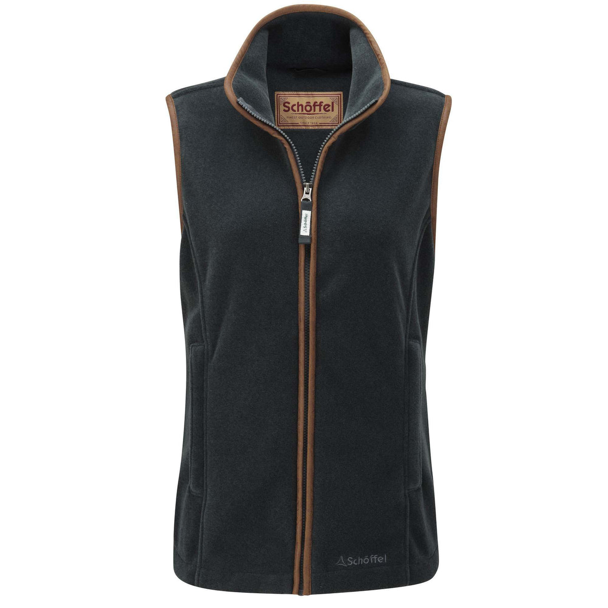 Mid Blue Schoffel Lyndon Fleece Gilet