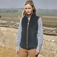 Mid Blue Schoffel Lyndon Fleece Gilet