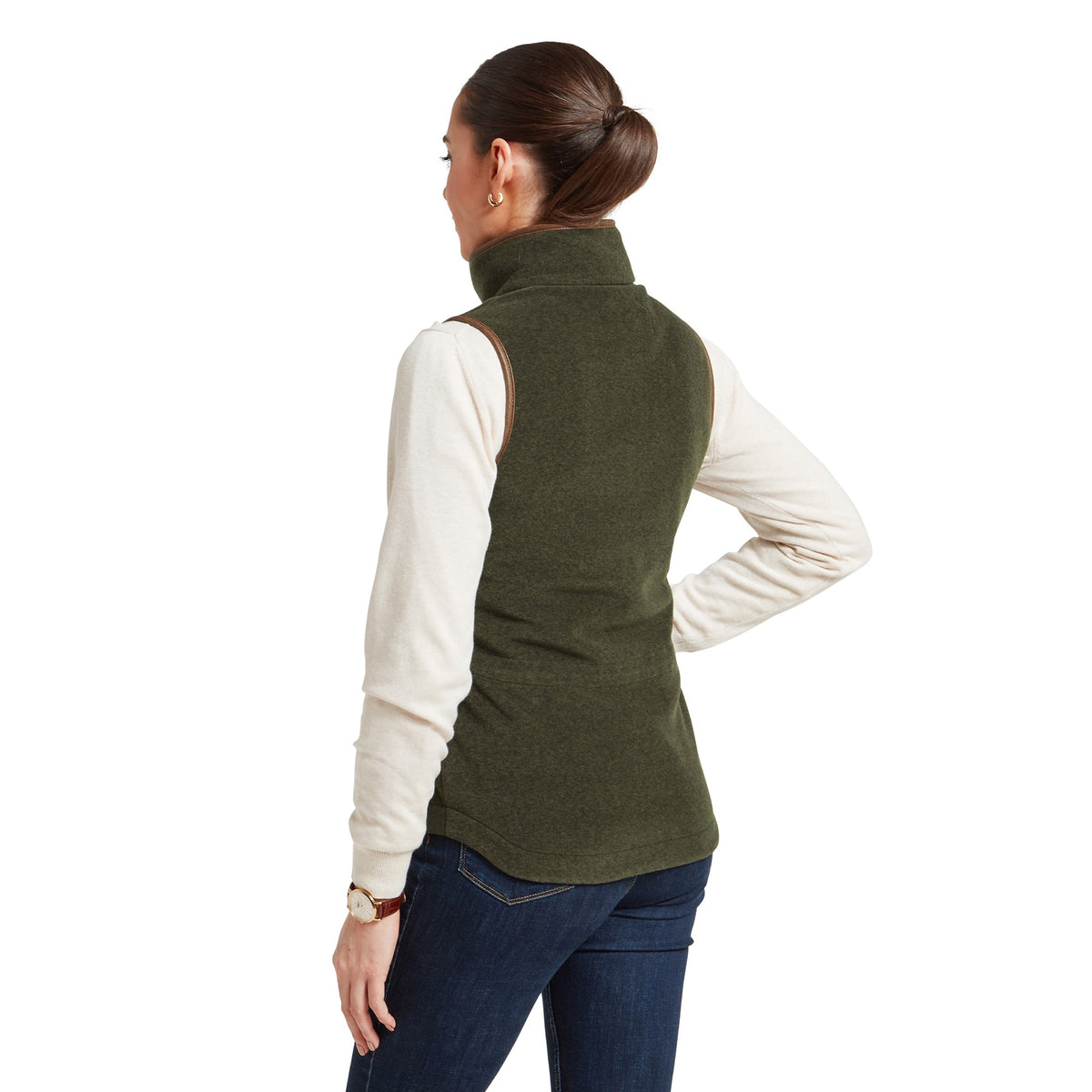 Dark Green Schöffel Lyndon Fleece Gilet