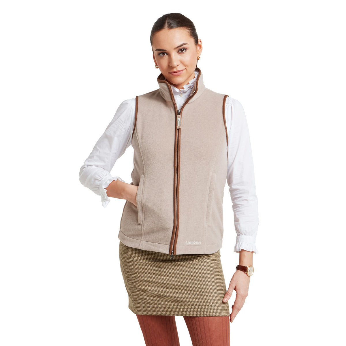 Mushroom Schöffel Lyndon Fleece Gilet