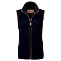 Navy Schöffel Lyndon Fleece Gilet