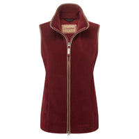 Claret Schöffel Lyndon Fleece Gilet