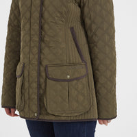 Schoffel Olive Lilymere Quilt Jacket