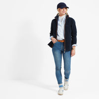 Navy Schöffel Burley Fleece Jacket