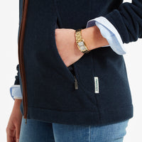 Navy Schöffel Burley Fleece Jacket