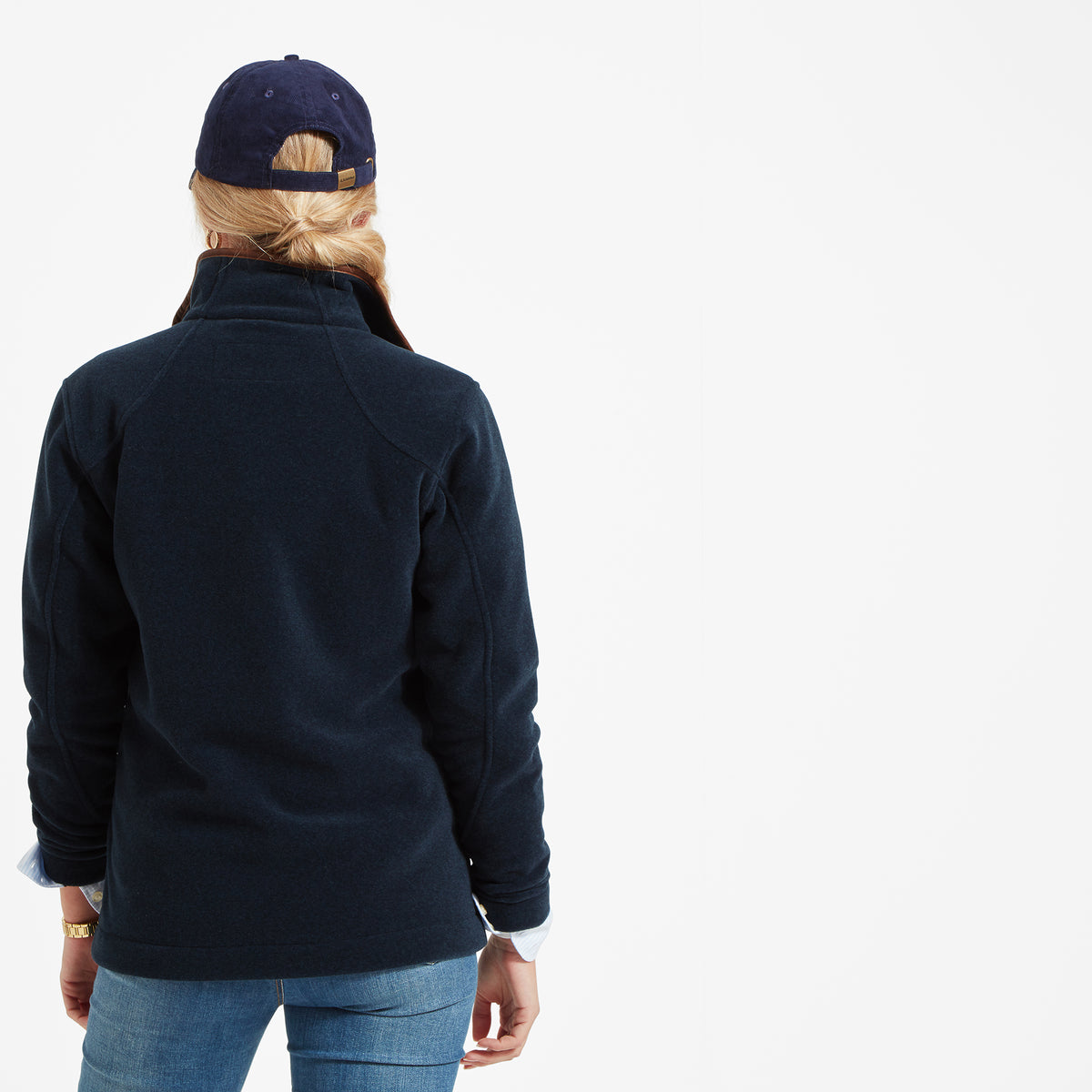 Navy Schöffel Burley Fleece Jacket