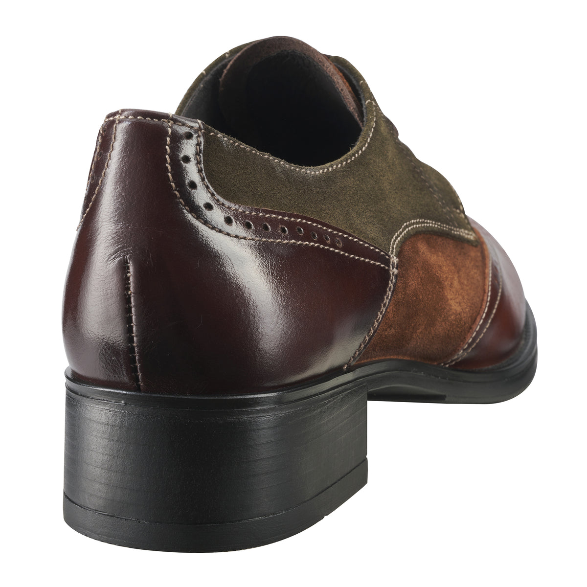 Brown Leather and Suede Brogues