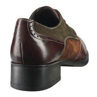 Brown Leather and Suede Brogues
