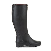 Black Le Chameau Giverny Jersey Lined Boots