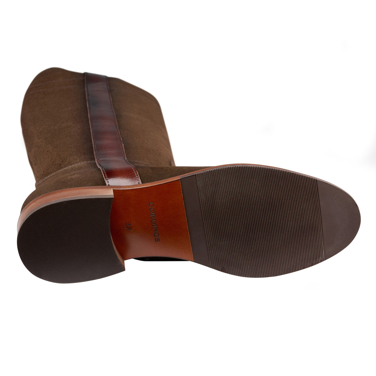 Long Suede Leather Band Boot