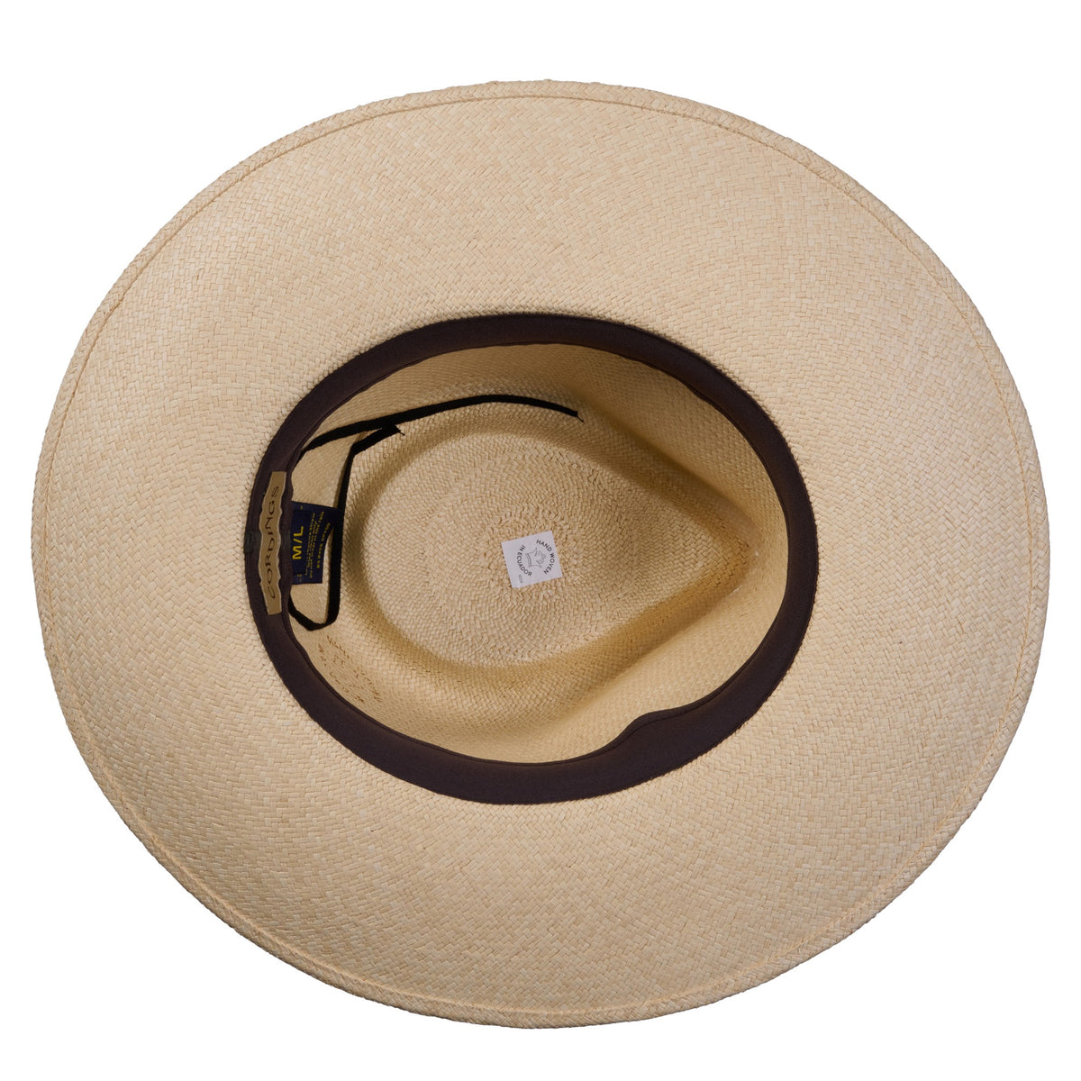 Burgundy Panama Contrast Band Hat