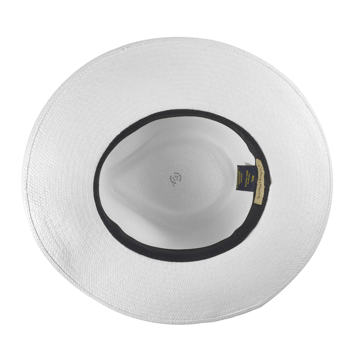 Taupe Panama Contrast Band Hat
