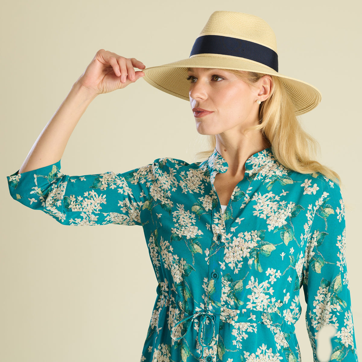 Riviera Fedora Ribbon Hat