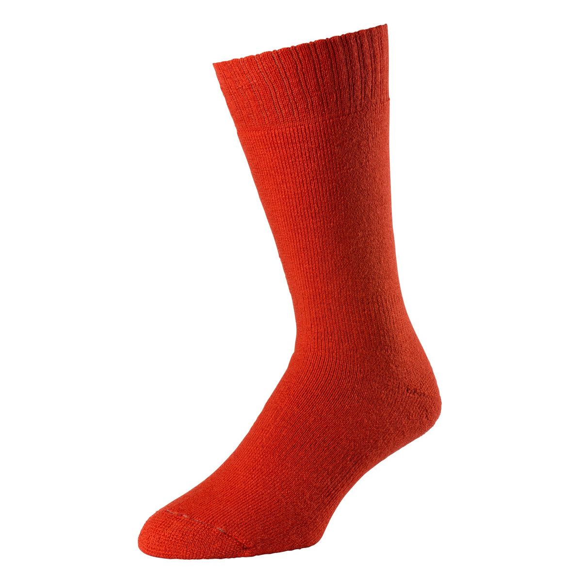 Orange Merino Hiker Boot Socks
