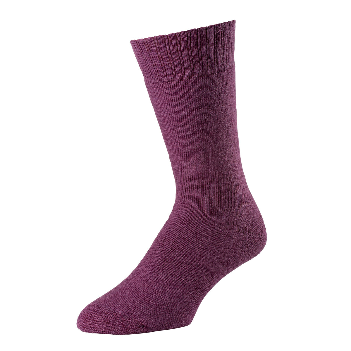 Plum Merino Hiker Boot Socks