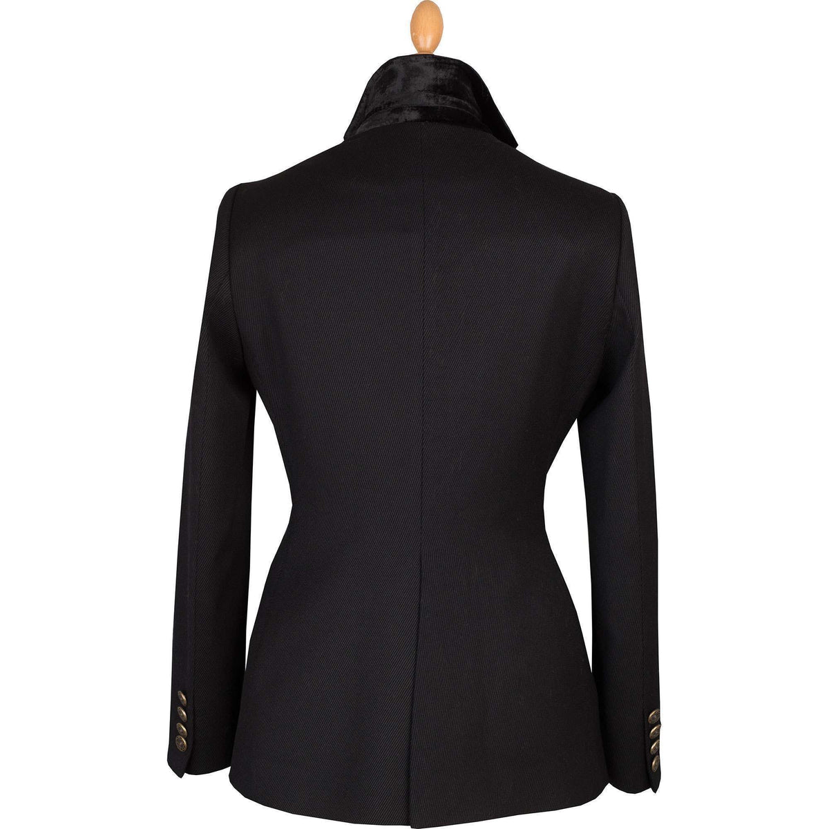 Black Velvet Collar Cavalry Twill T.ba Jacket