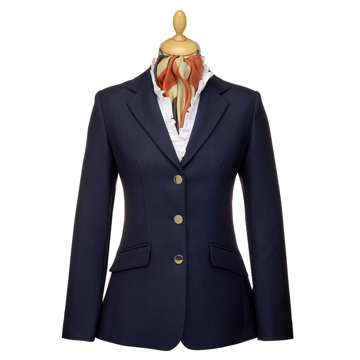 Navy Classic Blazer with Double Vent