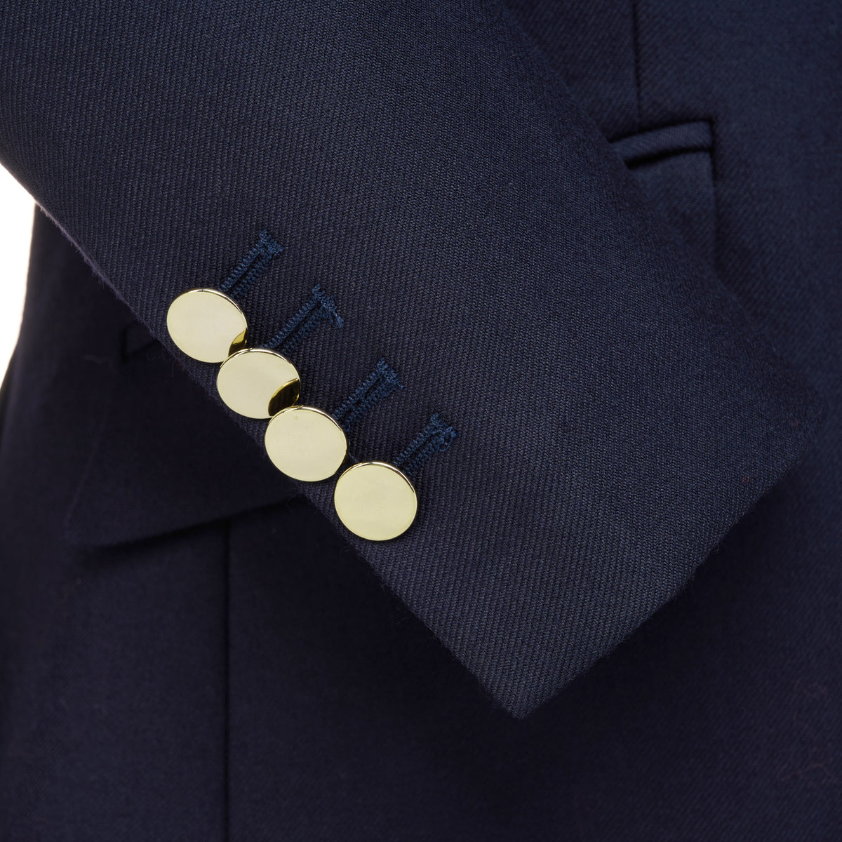 Navy Classic Blazer with Double Vent