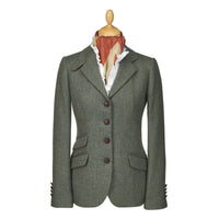 Green Ludlow Storm Tab Tweed Jacket