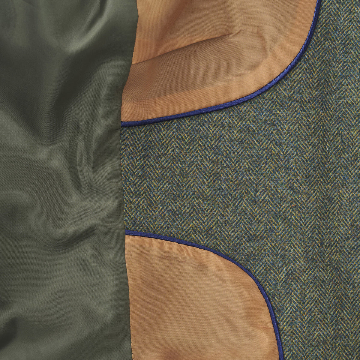 Green Ludlow Storm Tab Tweed Jacket