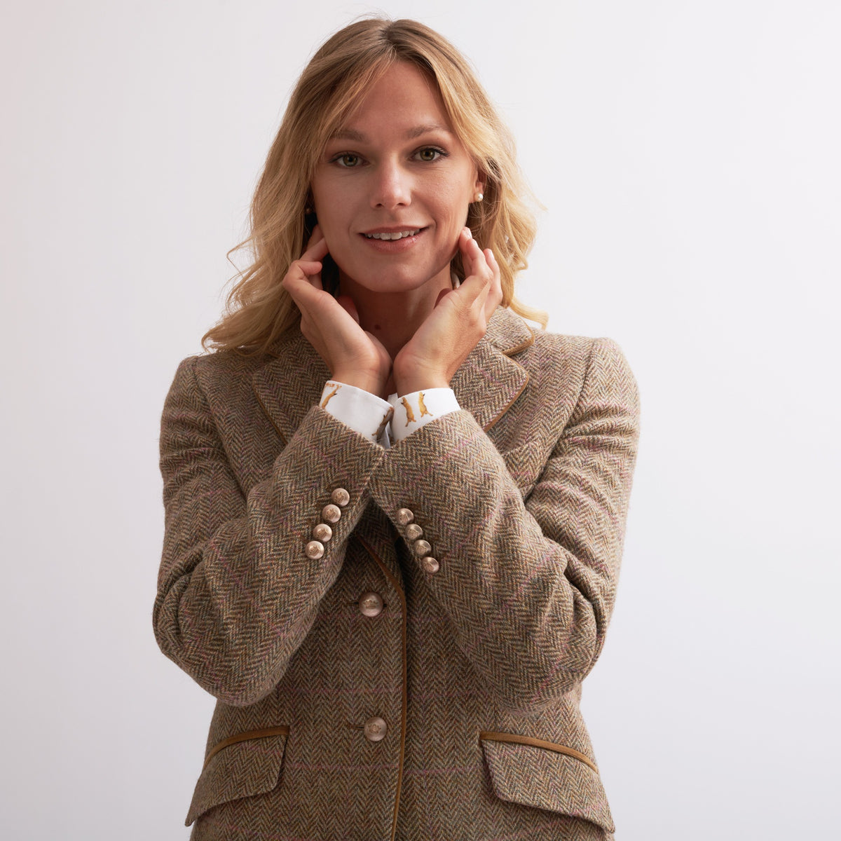 Hungerford Harris Tweed Hacking Jacket