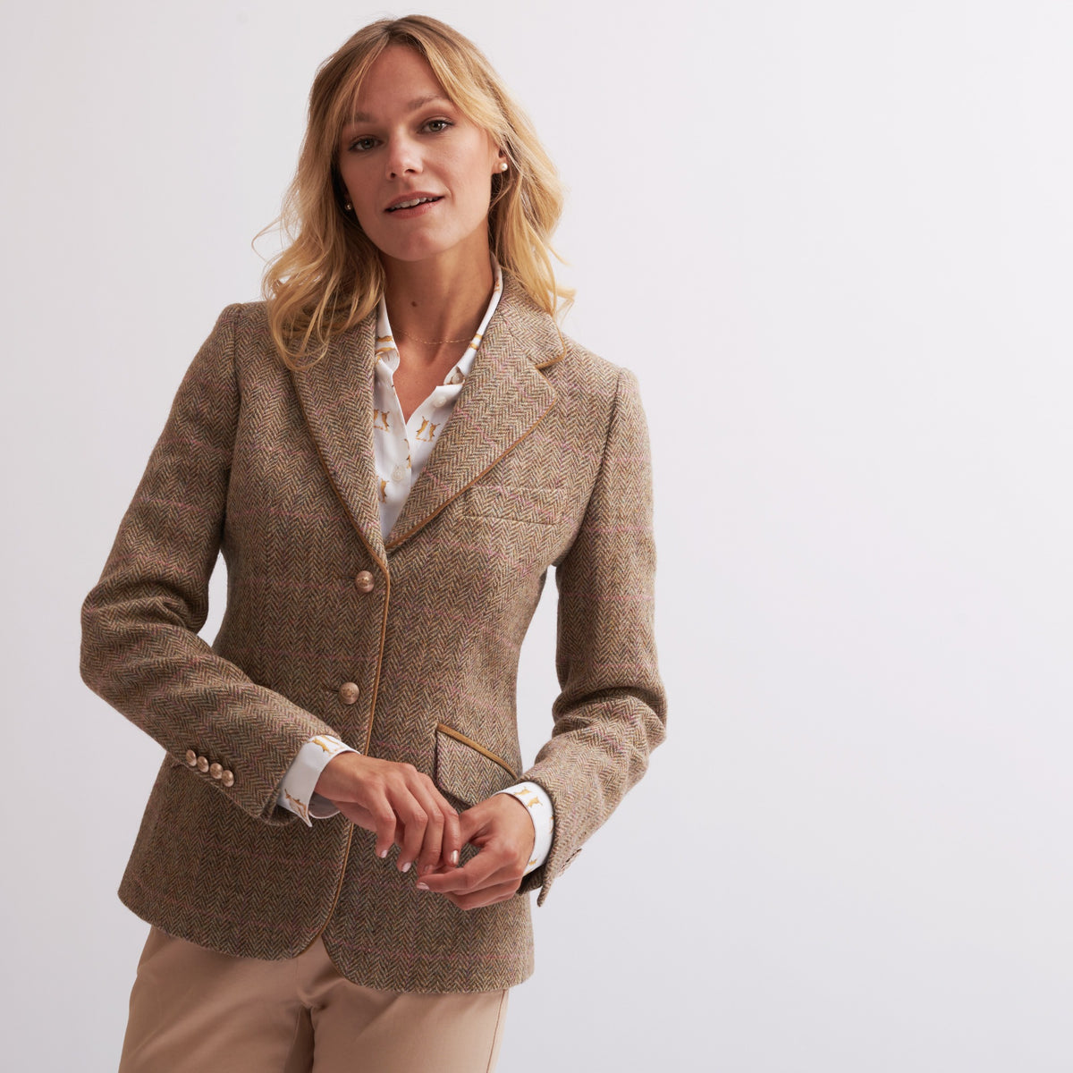 Hungerford Harris Tweed Hacking Jacket