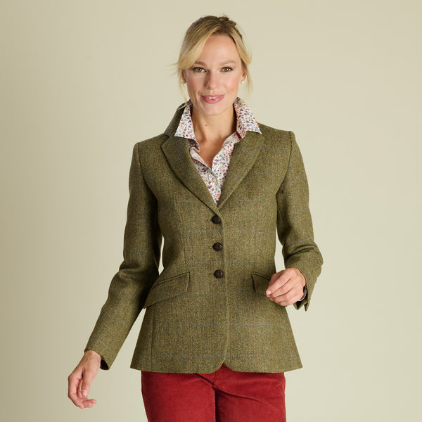Green Charlton Tweed Jacket