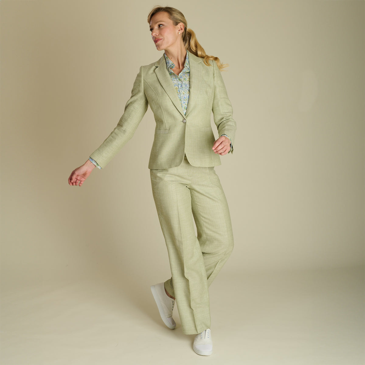Tetbury Silk Linen Jacket