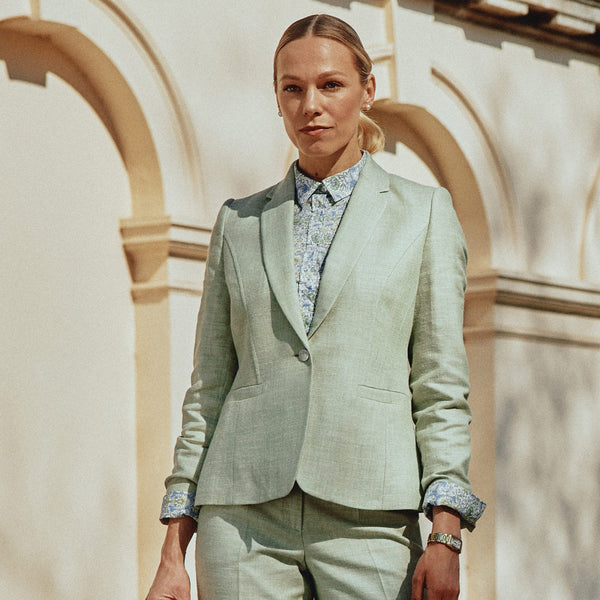 Tetbury Silk Linen Jacket