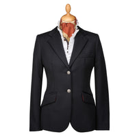 Black Cavalry Twill Hacking Jacket