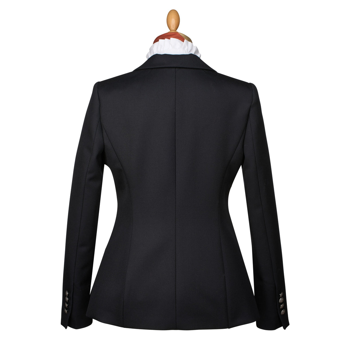 Black Cavalry Twill Hacking Jacket