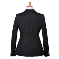Black Cavalry Twill Hacking Jacket