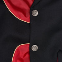 Black Cavalry Twill Hacking Jacket