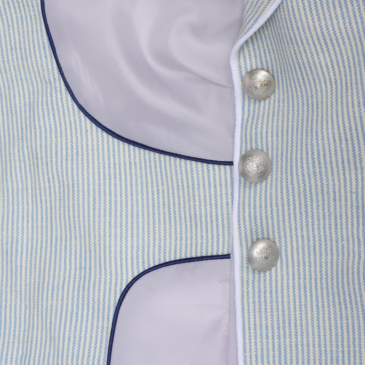 Marlow Stripe Nehru Jacket