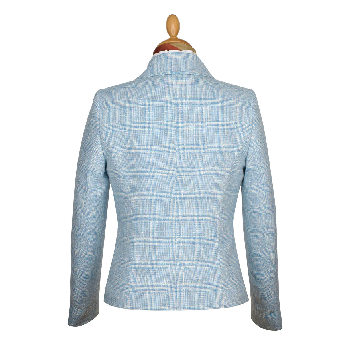 Foye Prince Of Wales Blue Jacket