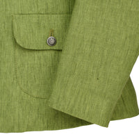 Elsworth Green Linen Jacket with Peter Pan Collar