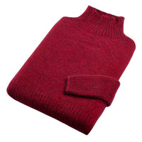 Red Possum Merino Turtle Neck