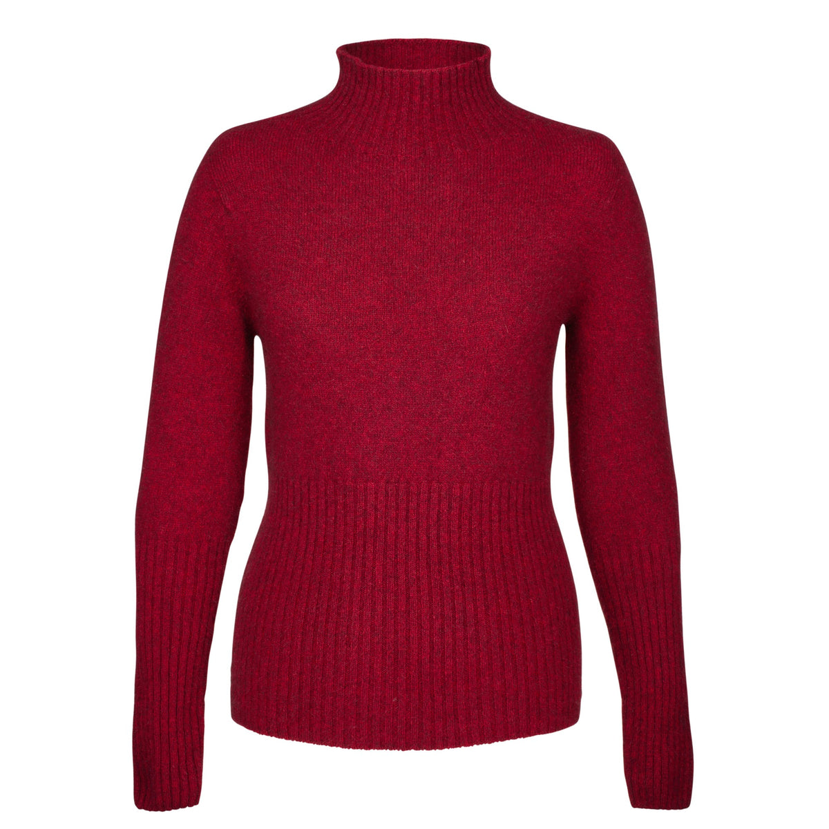 Red Possum Merino Turtle Neck