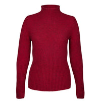 Red Possum Merino Turtle Neck
