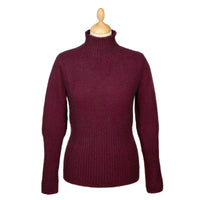 Wine Possum Turtleneck Sweater