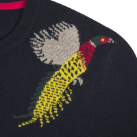Navy Pheasant Crew Neck Jumper