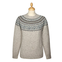 Cream Donegal Fairisle Jumper