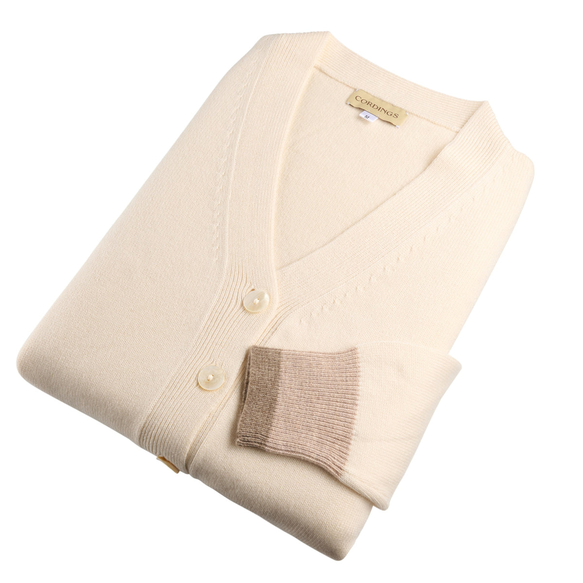 Ivory Mabel Wool & Cashmere Cardigan