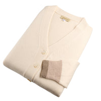 Ivory Mabel Wool & Cashmere Cardigan