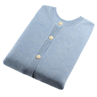 Pale Blue Lambswool & Cashmere Slipover